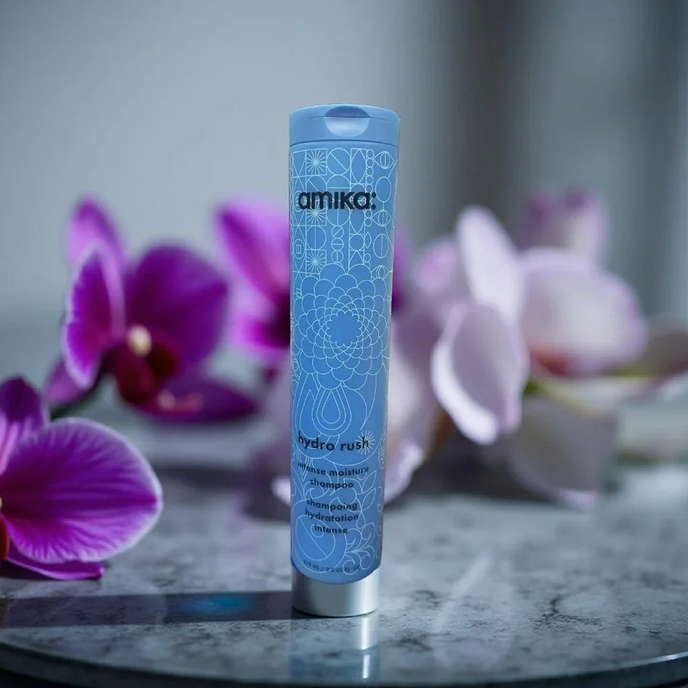 Amika Moisture Minded Hydro Rush Hydration Shampoo Conditioner Mask Leave In 9.2
